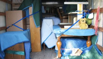 , Déménagement: Comment attacher les meubles dans un camion de déménagement